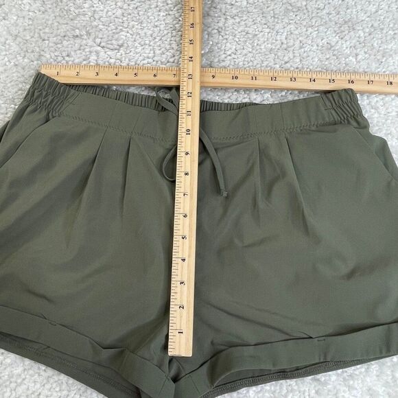 Zyia Active Olive Green Summer Shorts - Picture 8 of 10